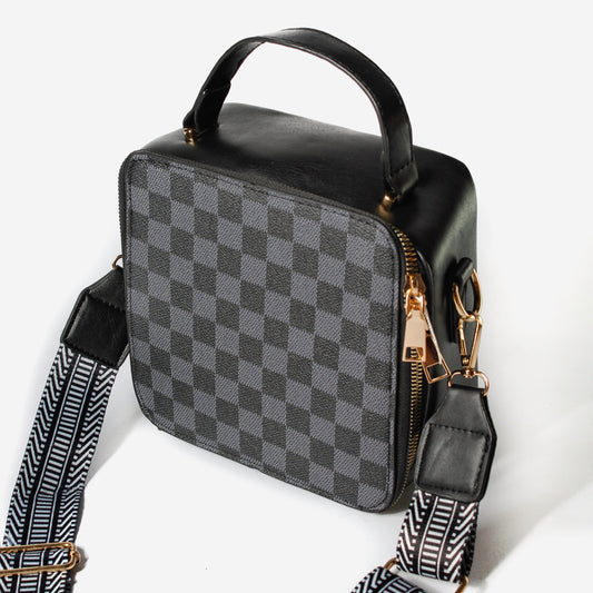 🎒 Bolso Manos Libres Semi Cuadrado – Diseño Compacto, Estilo Máximo